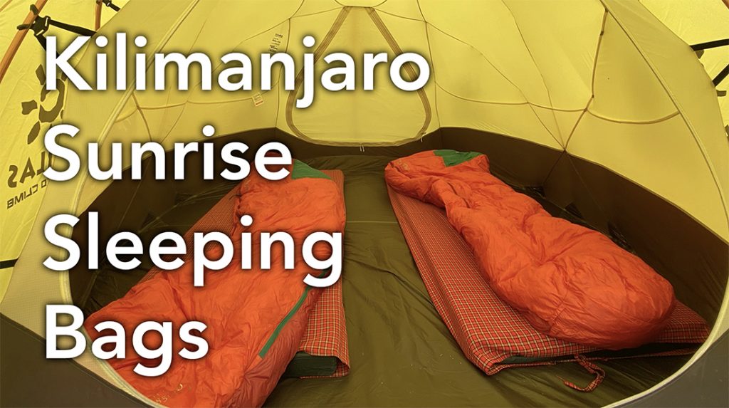 Kilimanjaro Sunrise Sleeping Bags